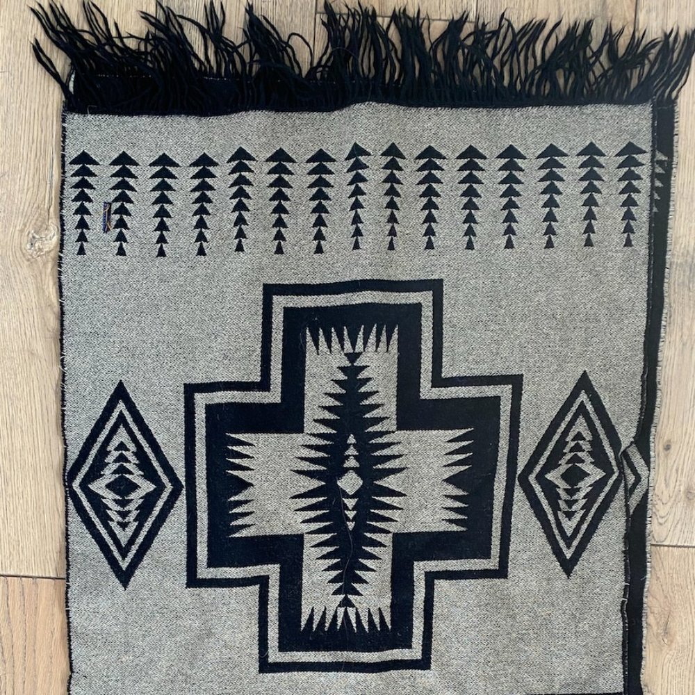 Rare Pendleton Wool Scarf, Portland Collec…